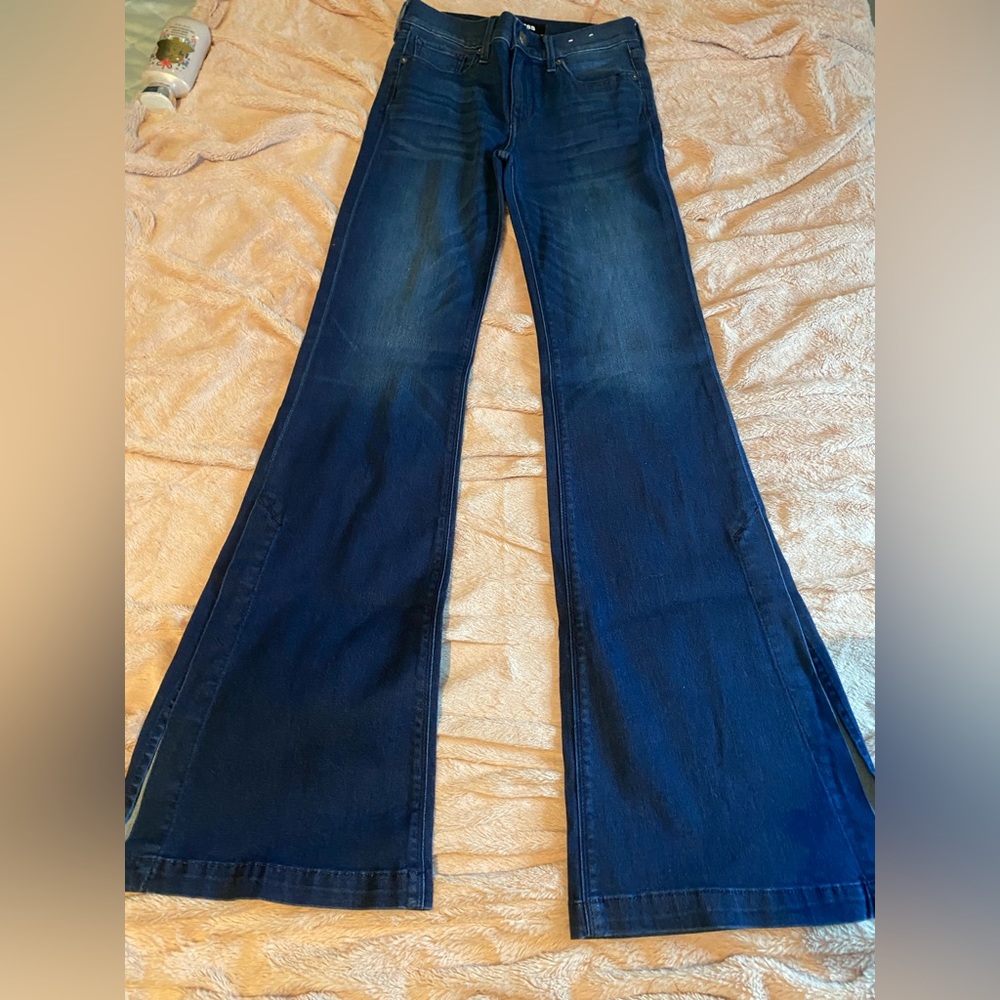 Express bell flare jeans